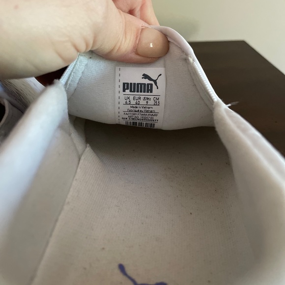 PUMA Women's Tustin Slip On Golf Shoes in Iridescent White Size 9 - Picture 9 of 9